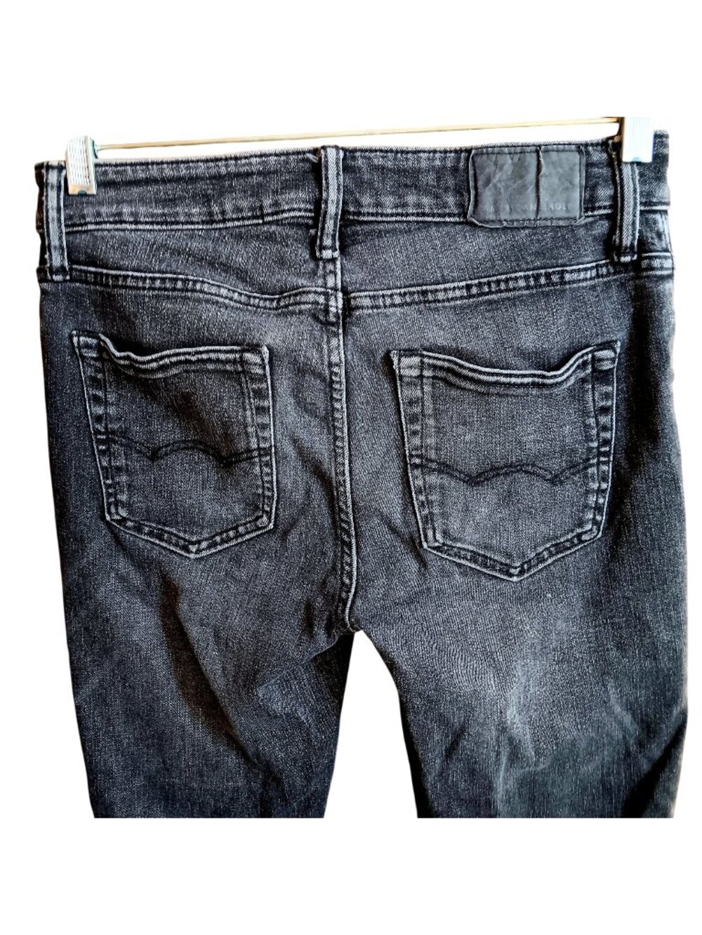 American Eagle AirFlex+ Mens Slim Tapered Jeans 28x30 Dark Wash Stretch Denim
